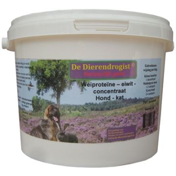 DIERENDROGIST WEI PROTEINE EIWIT CONCENTRAAT HOND/KAT 1 KG