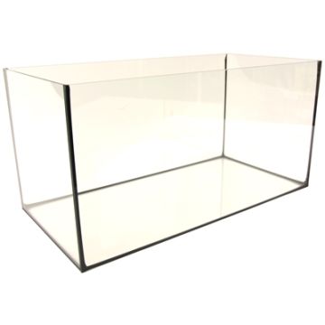 AQUARIUM MET ZWARTE KIT 45X28X28 CM