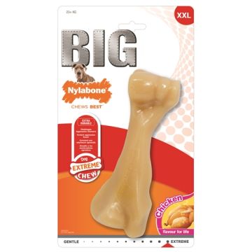 NYLABONE POWER CHEW HARDE BIJTERS KIPSMAAK VANAF 23 KG