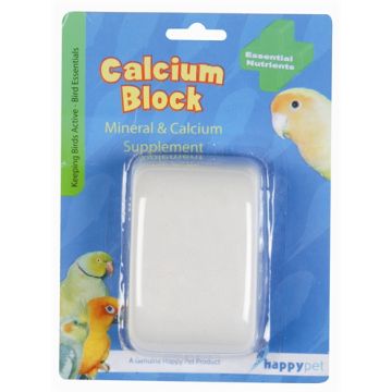 HAPPY PET CALCIUM BLOCK 9X6X3,5 CM