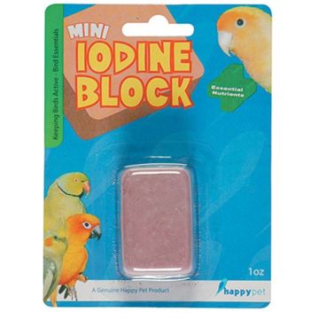 HAPPY PET MINI IODINE BLOCK 4X3X2 CM