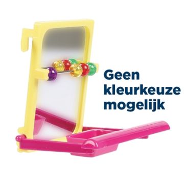 HAPPY PET FUN AT THE FAIR MIRROR PERCH ASSORTI 9X10X2,5 CM