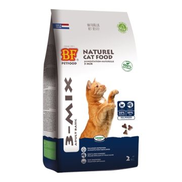 BIOFOOD KATTENVOEDING KAT 3-MIX 2 KG