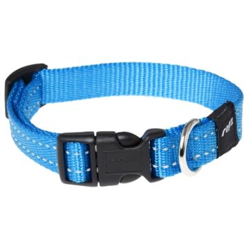 ROGZ FOR DOGS SNAKE HALSBAND TURQUOISE 16 MMX26-40 CM