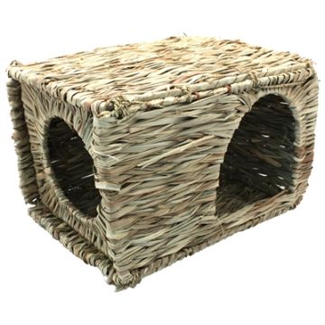 HAPPY PET GRASSY HIDEAWAY VERSTOPPLEK LARGE 36X27X18 CM
