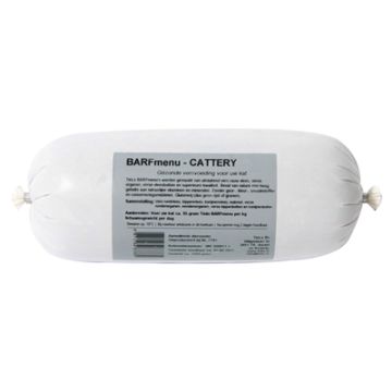 BARFMENU CATTERY KATTENVOER 500 GR