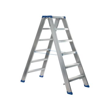 IND. DUBBELE TRAPLADDER SPARTA DUO 2X4TR