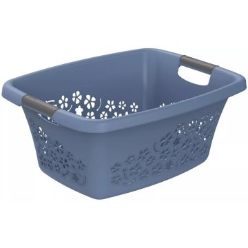 Rotho Design Flowers Wasmand 25L Blauw