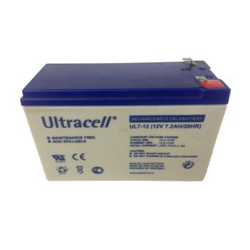 Ultracell Accu 12 volt, 7Ah