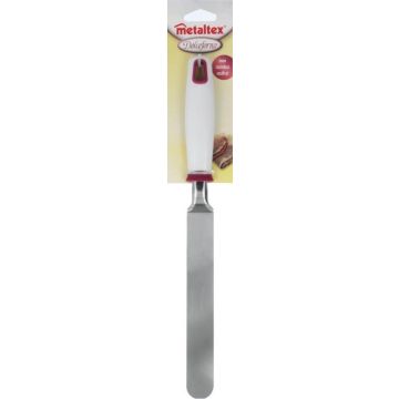 Metaltex Flexibele Spatel Dolceforno 34 Cm Rvs Wit/rood/zilver