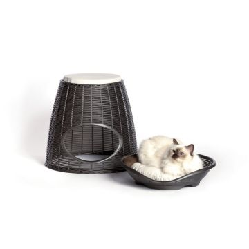 Bama Pet Pasha Dierenmand 52x50x46/55 cm Antraciet