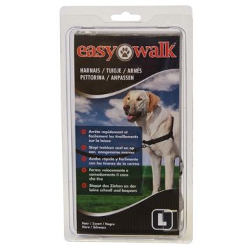 PREMIER EASY WALK ANTI-TREK TUIG ZWART L