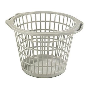 Wasmand Rond 48 cm Grijs