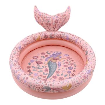 Little Dutch Dreamy Mermaid Zwembad met Staart 80 cm Roze