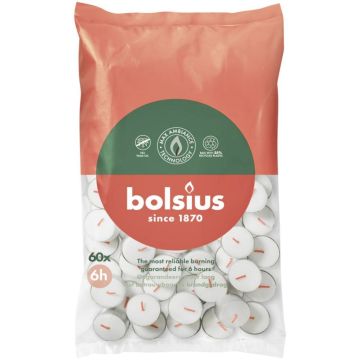 Bolsius Theelichten Branduur 6 60 Stuks