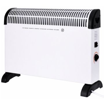 Convector Kachel 2000W Wit/Zwart