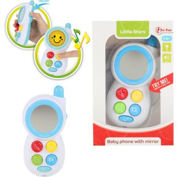 Toi-toys Little Stars Babytelefoon Junior 13cm Wit