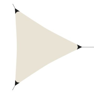 Schaduwdoek 360x360x360 cm Cr&egrave;me
