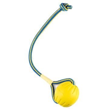 STARMARK SWING 'N FLING DURAFOAM FETCH BAL AAN KOORD MEDIUM 7 CM