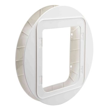 SUREFLAP MONTAGEADAPTER VOOR HUISDIERLUIK #38550 WIT 38X38 CM