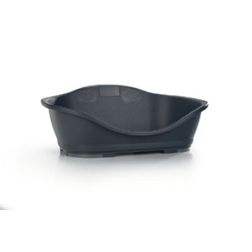 TRIXIE HONDENMAND SLEEPER KUNSTSTOF DONKERGRIJS 88X62 CM