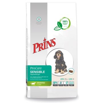 PRINS PROCARE GRAANVRIJ SENSIBLE HYPOALLERGIC 12 KG