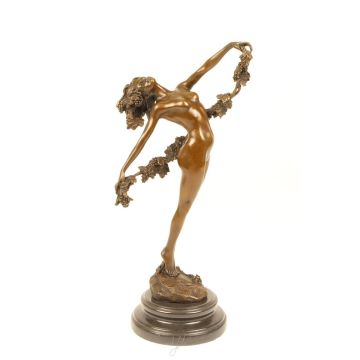 A BRONZE SCULPTURE CALLED "THE VINE"