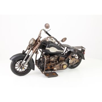 A TIN MODEL OF A MOTORCYCLE