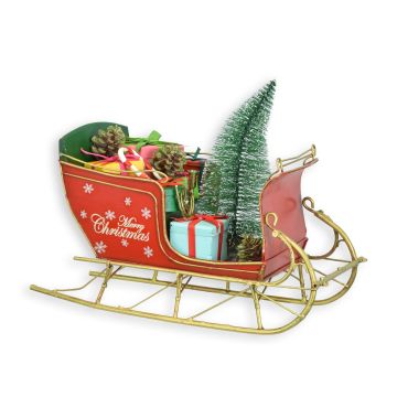 A TIN MODEL OF A CHRISTMAS SLEDGE