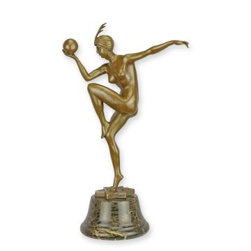 A BRONZE SCULPTURE CALLED "STELLA"