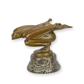 A BRONZE SCULPTURE CALLED "RAGING JESTER"