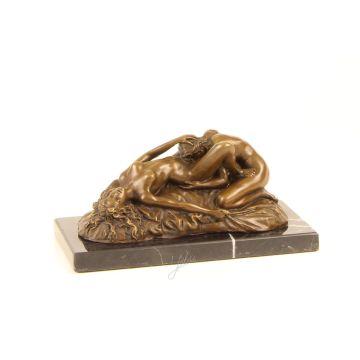 erotisch bronzen beeldje 