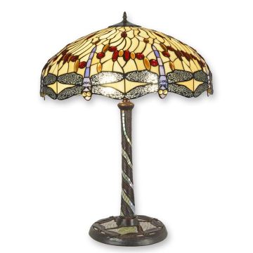 Tafellamp in Tiffany-stijl model 152