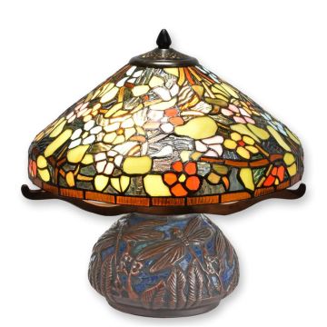 Tafellamp in Tiffany-stijl model 157
