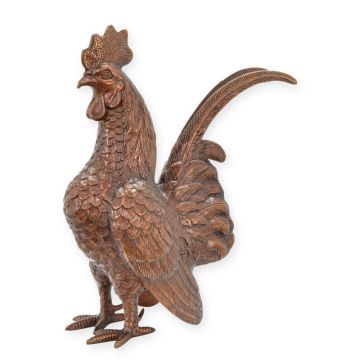 BRONZEN BEELD VAN EEN HAAN