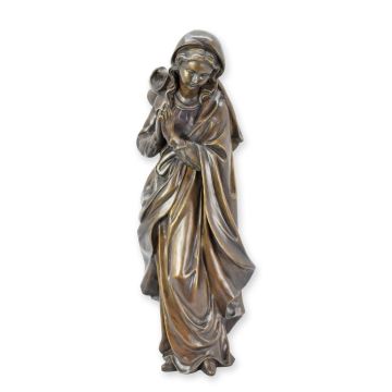 A BRONZE SCULPTURE OF MARIA
