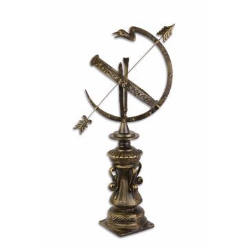 A CAST IRON SUNDIAL