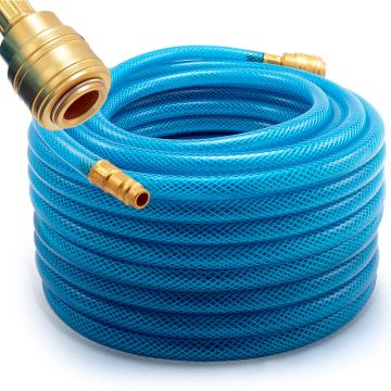 Luchtslang Blauw Kunststof 20m Perstlucht