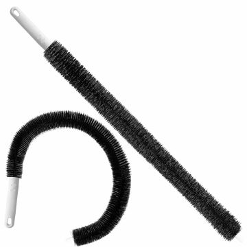 Radiatorborsel Staal/Nylon 78x4x4cm Flexibel
