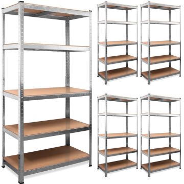 Zwaarlast plankenset van 180x90x40cm gegalvaniseerd 875kg , set van 5