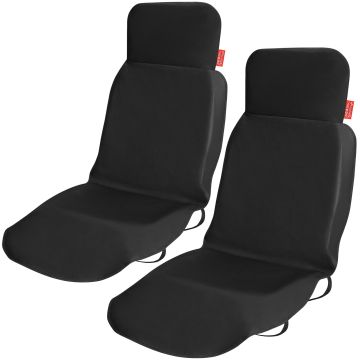 Autostoelhoes 2 Stuks Zwart 160x66cm