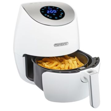 Heteluchtfriteuse Wit RVS Kunststof 2,6L 1500W