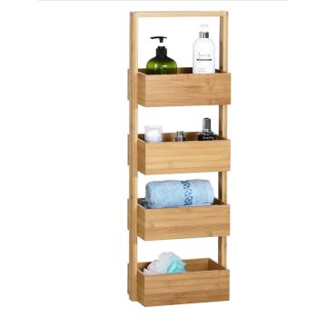 Badkamerrek Bamboe 88x16x28cm