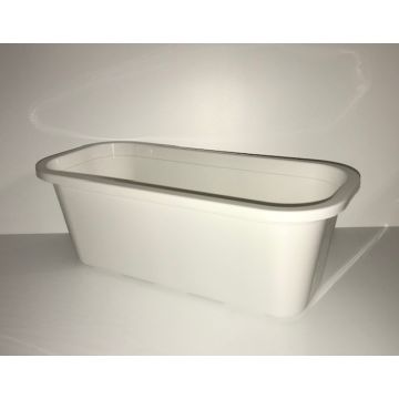 Bloembak Wit lengte 40cm