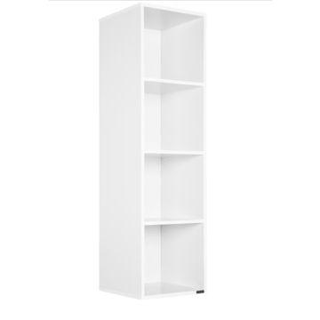 Boekenkast Skylar MDF-Wit 106x30x30cm