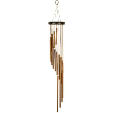 Nature's Melody Spiraal Windgong Aureole Tunes Brons 91 cm