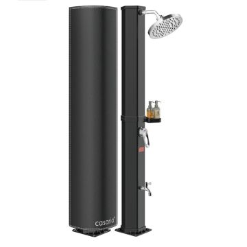 Solar douche zwart 60L
