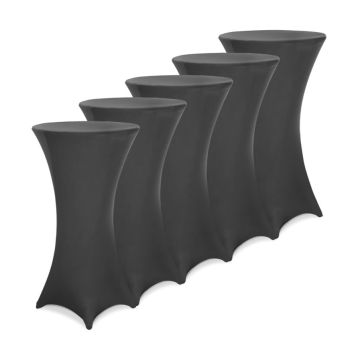 5x Bartafelhoes Ø70 cm antraciet