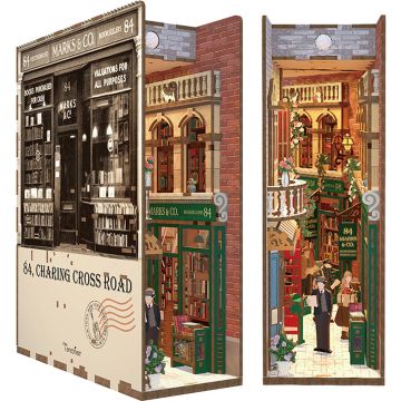 Tone-cheer BookNook 84 Charing Cross Road DIY Modelbouw Knutselen