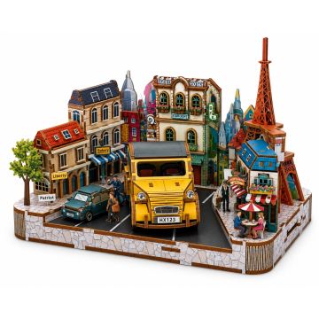 PlayfulMario Citroen France met verlichting 222 onderdelen Modelbouw
